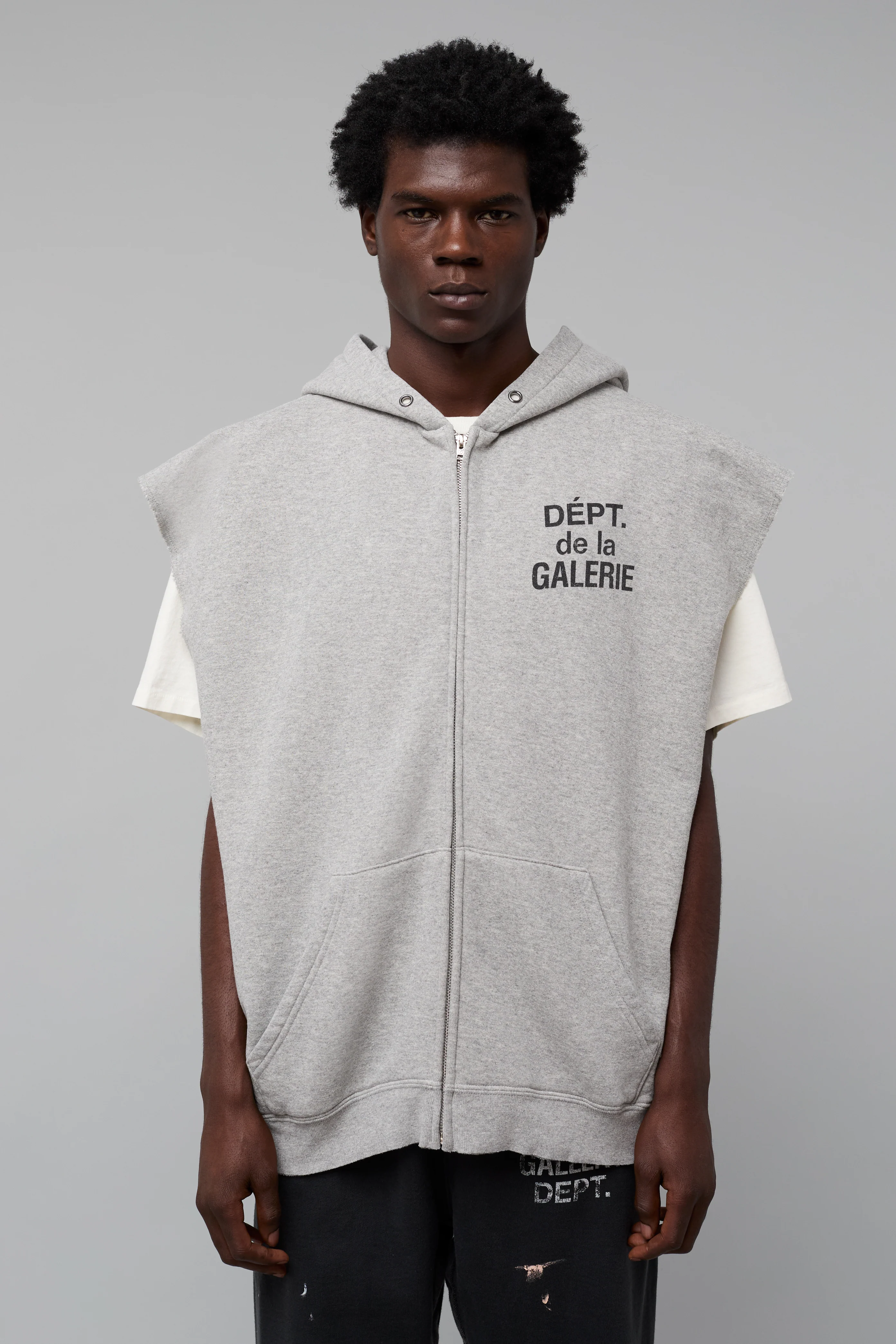 90'S FULL ZIP CUT OFF - Image 4