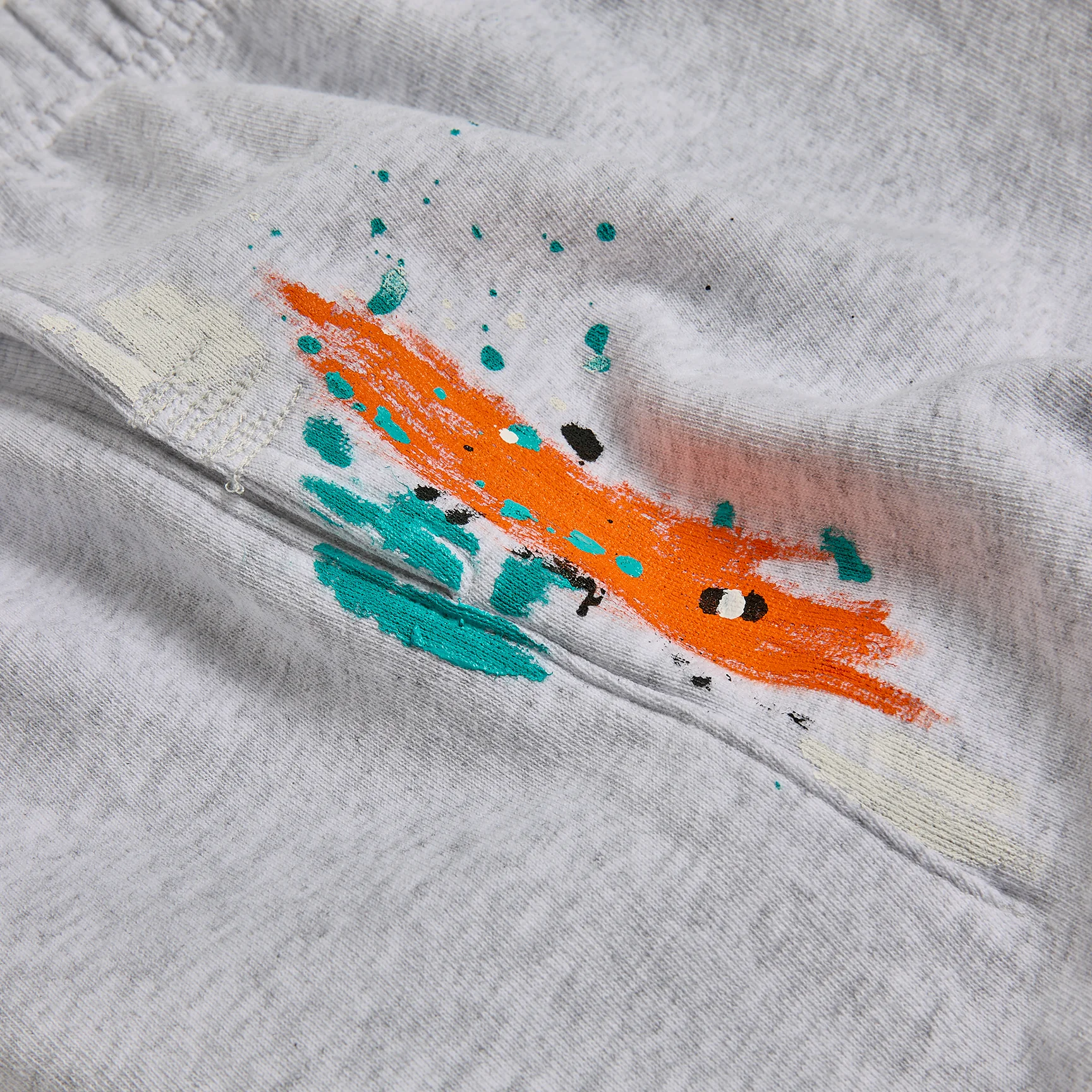 DÉPT LOGO PAINTED SWEATPANT FLARE - Image 3