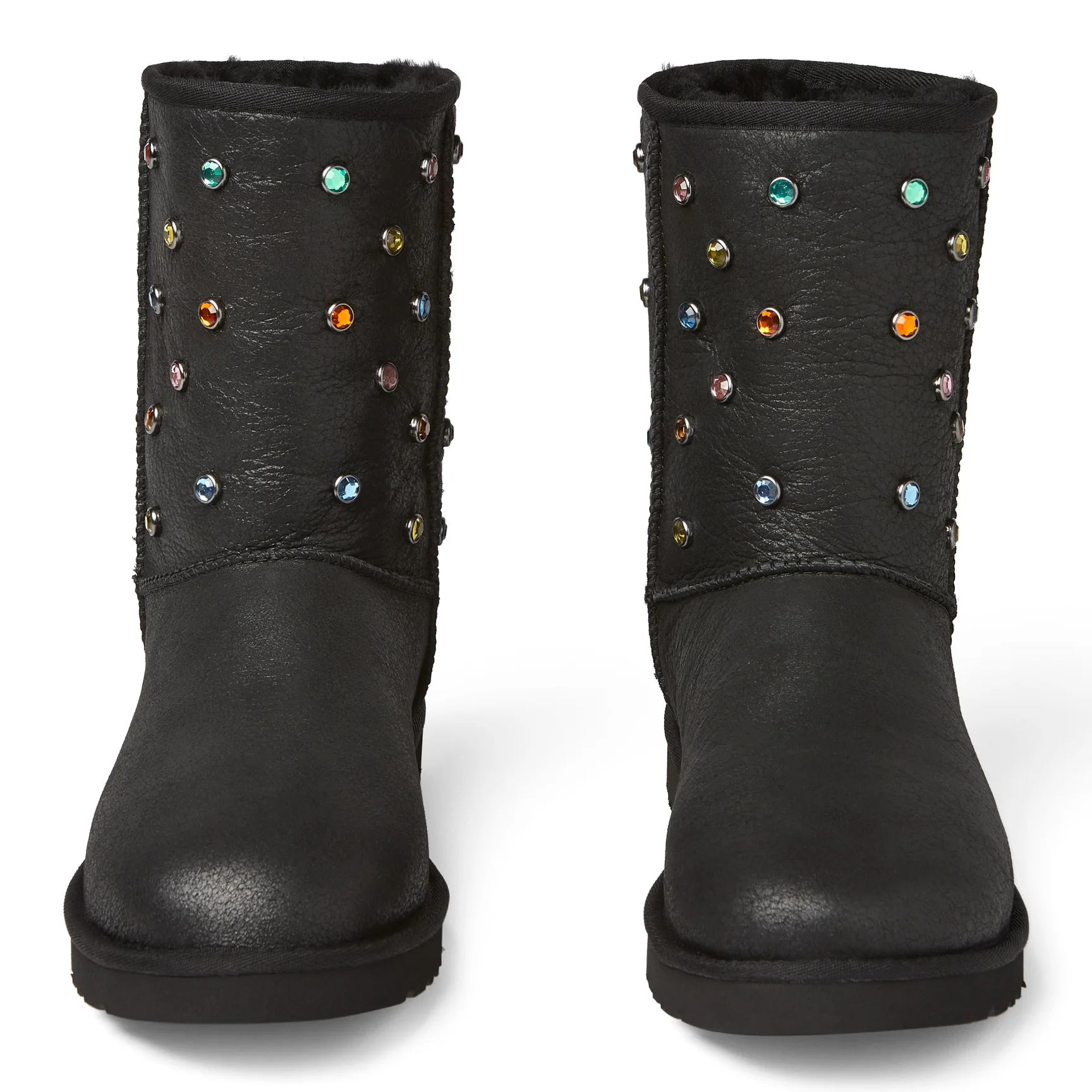UGG GALLERY DEPT CLASSIC SHORT BLACK LEATHER - Image 12