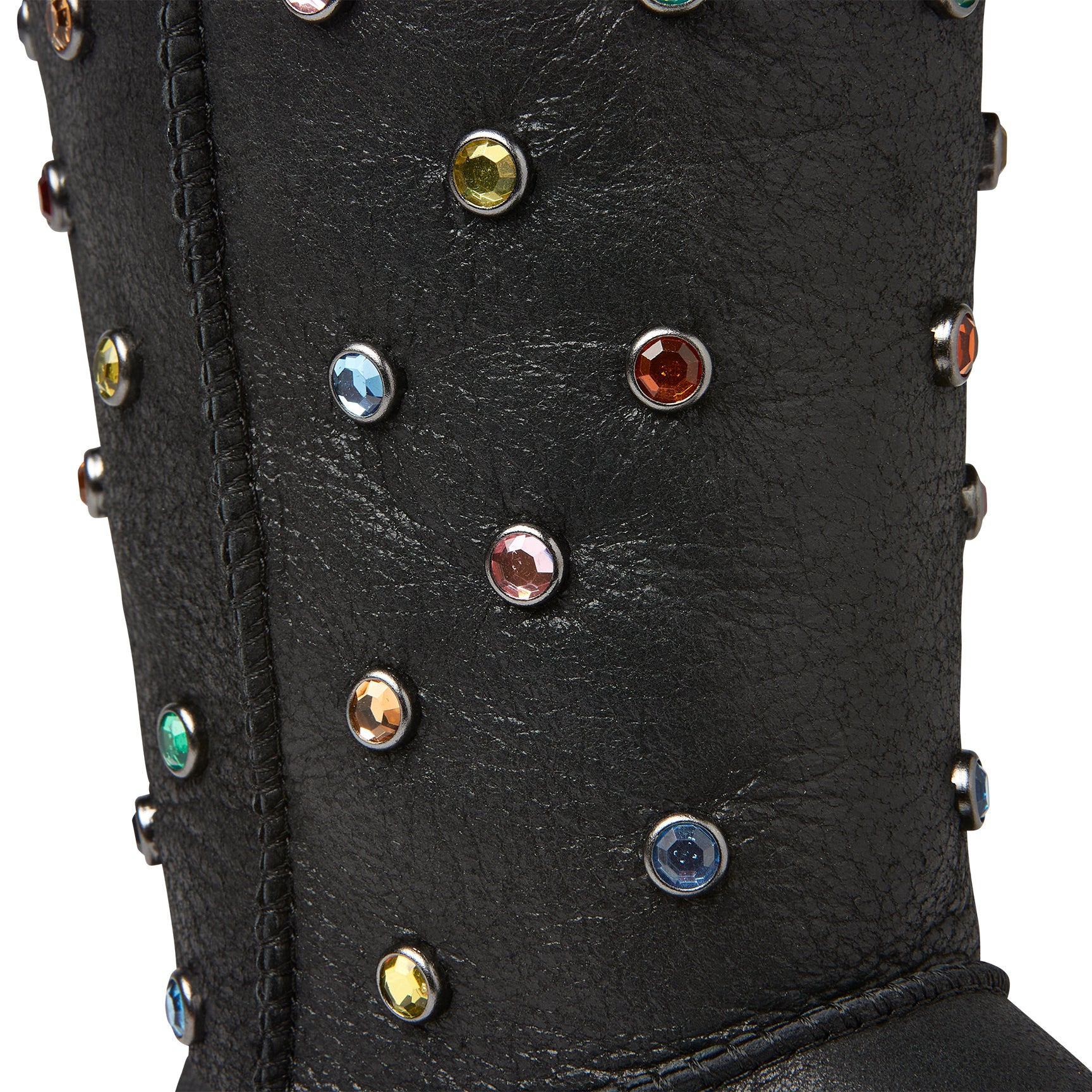 UGG GALLERY DEPT CLASSIC SHORT BLACK LEATHER - Image 5