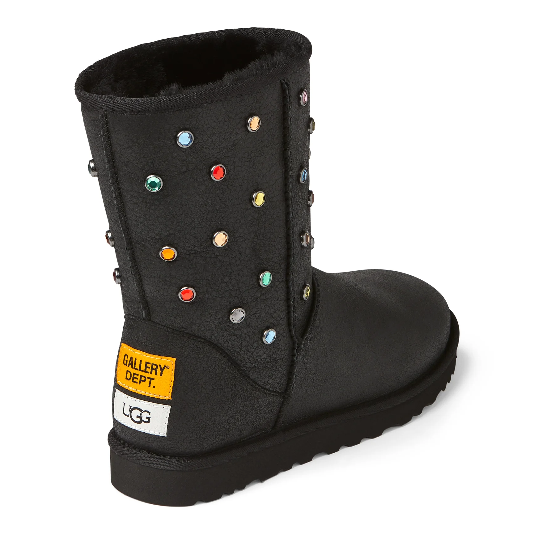 UGG GALLERY DEPT CLASSIC SHORT BLACK LEATHER - Image 7